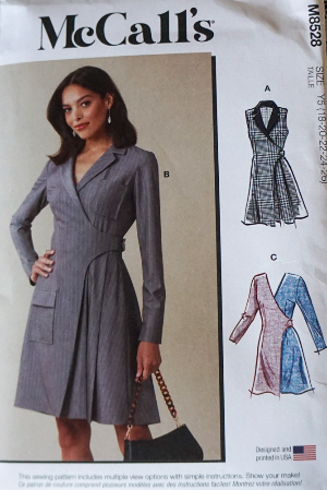   McCalls Pattern M8528 Misses Blazer Dresses Sz 18 to 26